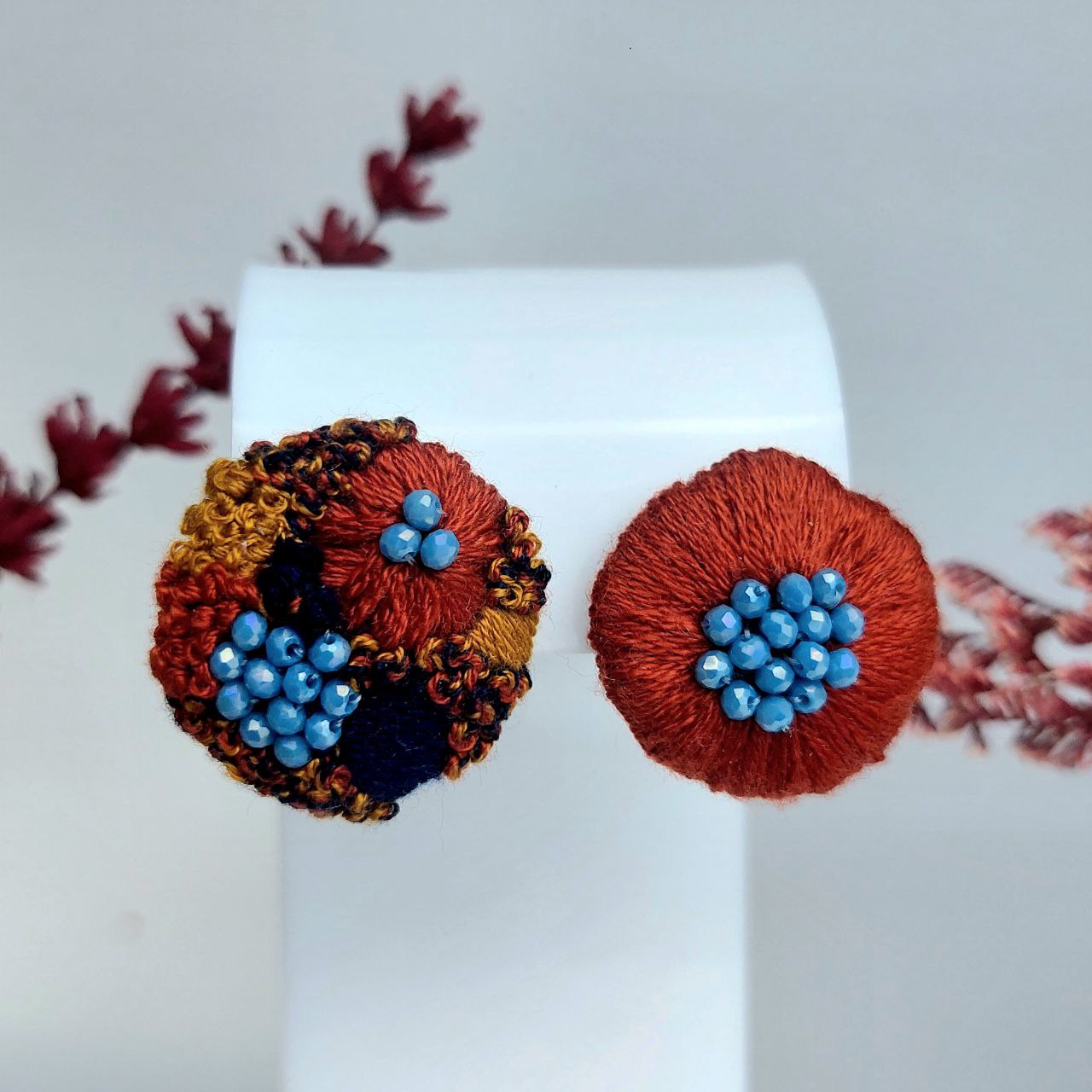 Orecchini Círculos de Otoño