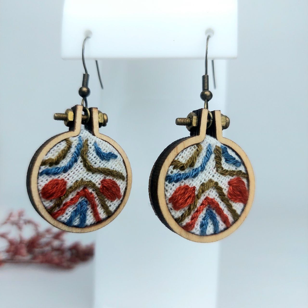 Orecchini Linee Astratte