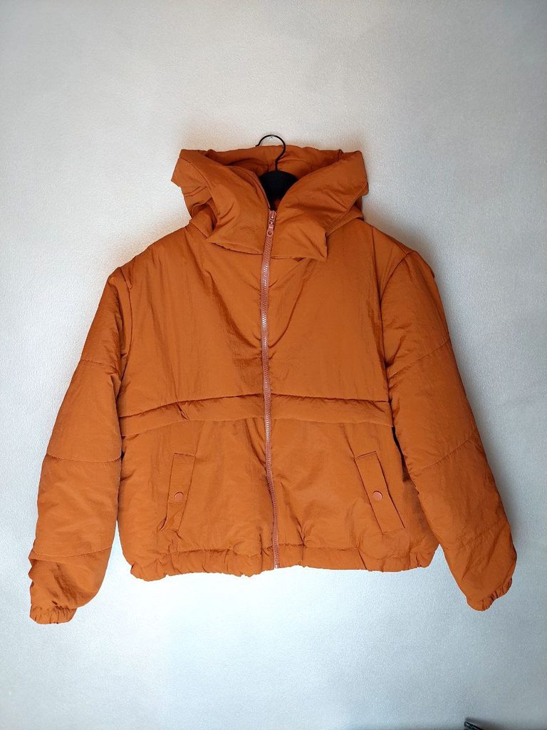 Giacca Mona Arancione impermeabile - Atelier Ana Vargas, Viterbo