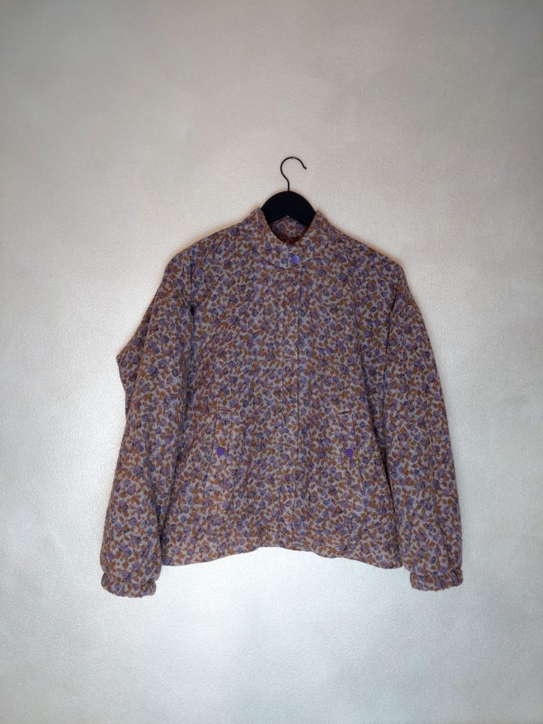 Giacca Iris Purple Rain in lana - Atelier Ana Vargas, Viterbo